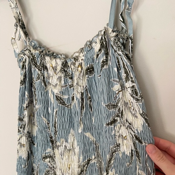 Hula hula one size fits all floral print maxi dress - Picture 2 of 6